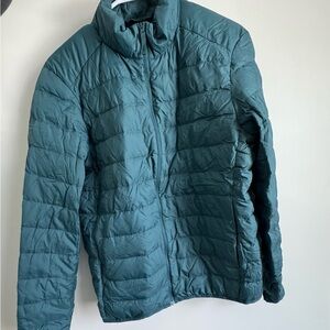 Men's Teal Uniqlo Ultra Light Down Jacket